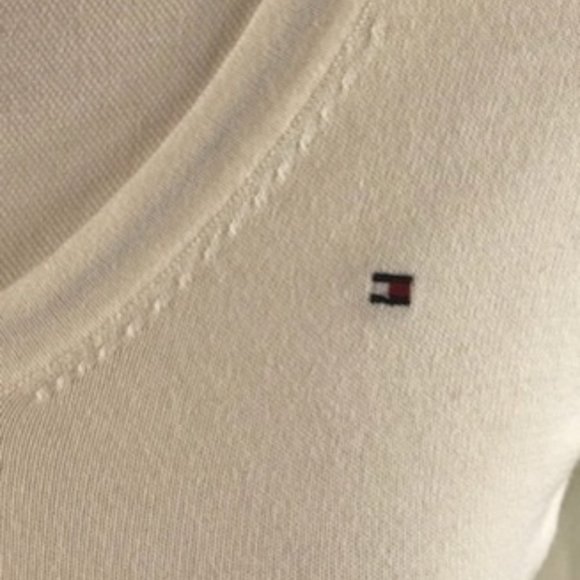Tommy Hilfiger women V-neck sweater - Picture 6 of 10